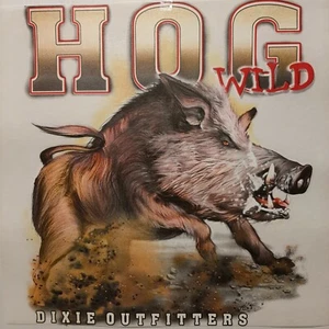 DIXIE OUTFITTERS HOG WILD BOAR HUNTING SHIRT #6416 - Picture 1 of 3