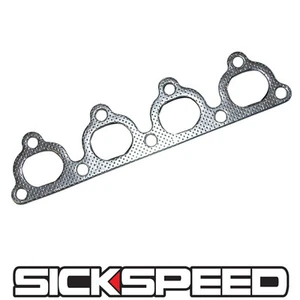 GRAPHITE ALUMINUM D-SERIES HONDA D15 D16 D13 D14 HEADER/MANIFOLD EXHAUST GASKET - Bild 1 von 1
