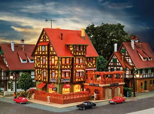 Vollmer 47688 - N Bäckerei mit Gartencafé, Inneneinrichtung und LED-Beleuchtung, - Bild 1 von 1