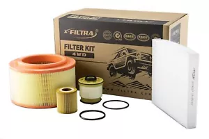 Cabin Air Oil Fuel Filter Kit for MAZDA BT50 UP0Y UR Diesel 2.2L 3.2L P4AT P5AT - Picture 1 of 1