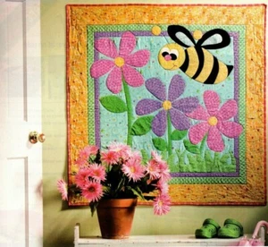 Bumblebee Dreams Quilt Pattern Pieced/Applique HP - Picture 1 of 1