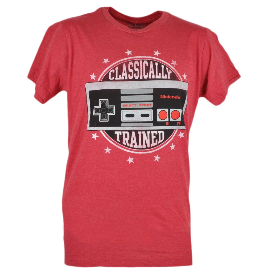 Sistema de juegos Nintendo NES camiseta de controlador envejecido de entrenamiento clásico  Foto 1 de 1