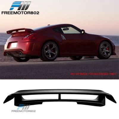 Fits 09-21 Nissan 370Z Z34 Fairlady Z N Style Rear Trunk Spoiler ABS - Image 1 of 4