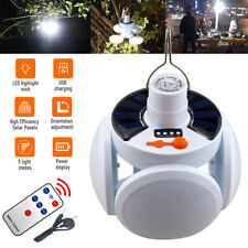 New listing
		USB Portable LED Solar Rechargeable Camping Flashlight Tent Light Lantern Lamp