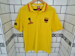 FIFA WORLD CUP RUSSIA 2018 COLOMBIA POLO SHIRT Size L used - Picture 1 of 20