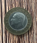 2009 Turkish One Lira Coin Bimetallic. 1 Turk Lirasi Cumhuriyeti