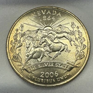 2006 P Nevada State Quarter UNC Uncirculated US Mint Coin - Picture 1 of 2