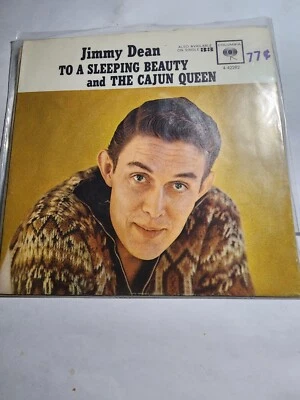 Jimmy Dean To A Sleeping Beauty / The Cajun Queen 45 RPM Columbia 1962 VG F322 - Image 1 of 2