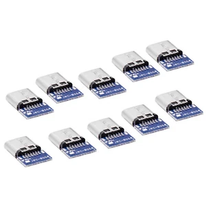 10Pcs USB Type-C 14 pin Connector Breakout P-CB Board Female Socket Type-C 2.0 - Photo 1 sur 11