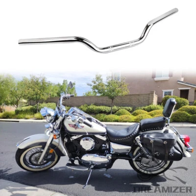 Manillar de barra de arrastre rastreador de 1" 25 mm para Kawasaki Vulcan 800 900 1500 VN800 VN900 Foto 1 de 4