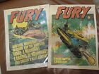 Lot Of Marvel UK Fury Comics ×2