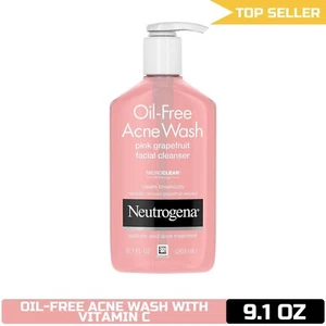Oil-Free Pink Grapefruit Acne Wash with Vitamin C - 9.1 oz - Picture 1 of 11