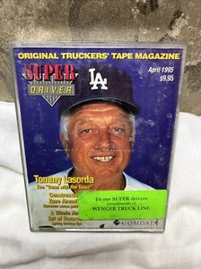 Super Driver Truckers Tape Magazine April 1995 Tommy Lasorda LA Dodgers - Picture 1 of 2