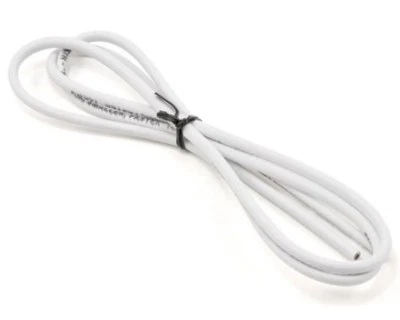 New Tekin 12awg Silicon Flex Wire Silicone (White) 3 feet (3′) TT3014 - Image 1 of 2