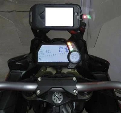 DUCATI MULTISTRADA 1200 Supporto Navigatore TomTom Garmin Iphone GoPro 2013-2014