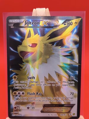 Jolteon EX 28a/83 Generations Ultra Rare  Full Art Holo Pokemon Card * New * - Image 1 of 4