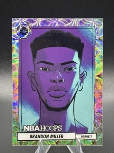 2023-24 Panini Hoops Premium Rc Brandon Miller #16 Presentaciones Estuche Hit - SSP - Imagen 1 de 2