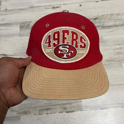 Vintage Nutmeg San Francisco 49ers Two Toned SnapBack NFL American Needle - Image 1 of 4