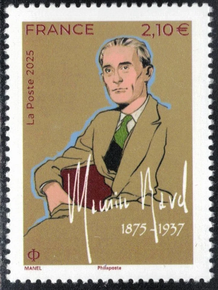 2025 France Maurice Ravel MNH - Image 1 of 1