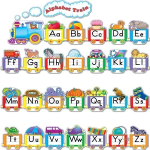 Teacher Created Resources Alphabet Zug Pinnwand Display Set (4421), Multi - Bild 1 von 4