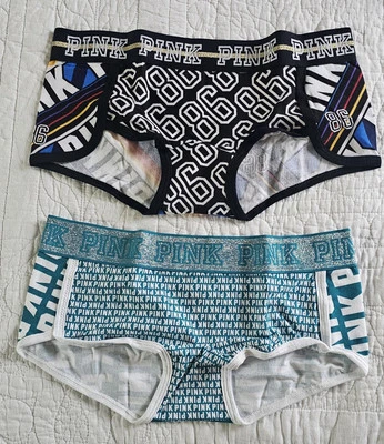 Pantalones Cortos Victoria's Secret ROSA Niño 2 Piezas Nuevos En Embalaje Original Talla XS Foto 1 de 4