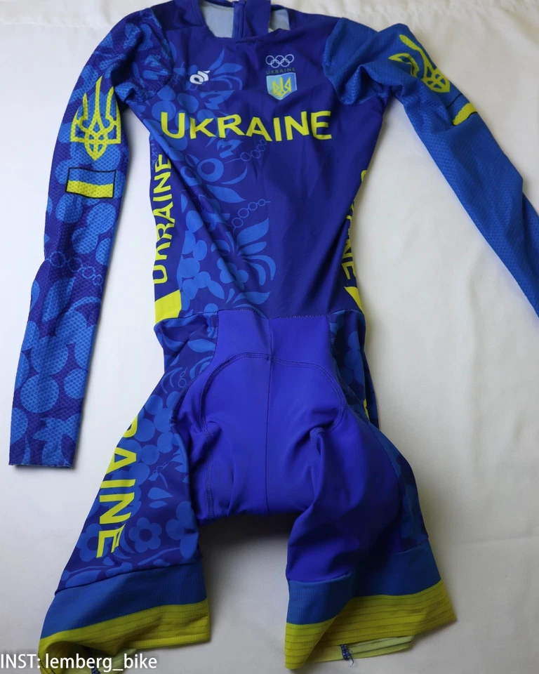 Equipo Olímpico Nacional de Ucrania traje de velocidad contrarreloj mujer (M) #500 Foto 1 de 4