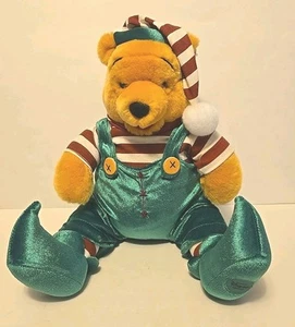 Disney Store Winnie Puuh Weihnachtselfe Plüsch Jingle Bell Mütze 12 Zoll - Bild 1 von 10