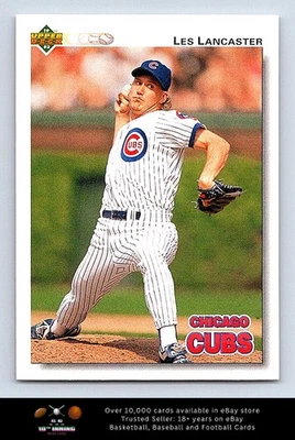 1992 Upper Deck BASEBALL #481 Les Lancaster - Image 1 of 2
