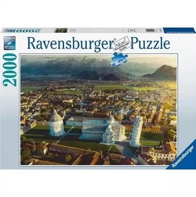 PUZZLE ravensburger 2000 PEZZI di 98 x 75 cm PISA E I MONTI PISANI originale - Immagine 1 di 2