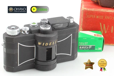 Tested [N MINT] PANON WIDELUX F8 140 Panoramic Ultra Wide 35mm Film Camera JAPAN - Image 1 of 4