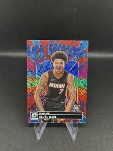 2024-25 Donruss Optic #11 Kel'el Ware /75 RC Rookie My House Red Shimmer Card - Picture 1 of 2