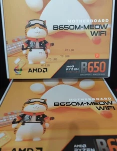 Carte mère COLORFIRE B650M-MEOW WIFI support CPU 9700X 8700G 7800X3D - Photo 1/3