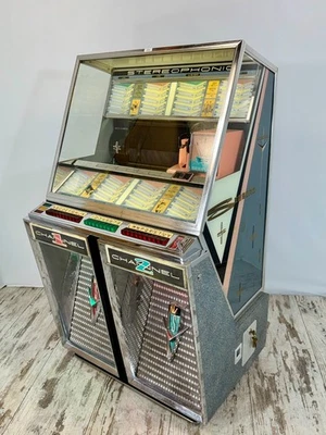 Jukebox Seeburg Modell 222  Jukebox Seeburg Modell 222 Channel - Bild 1 von 4