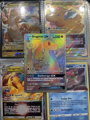 Pokémon Dragoran GX Rainbow Secret Rare Blackstar Promo SM156 NM Deutsch - Bild 1 von 2