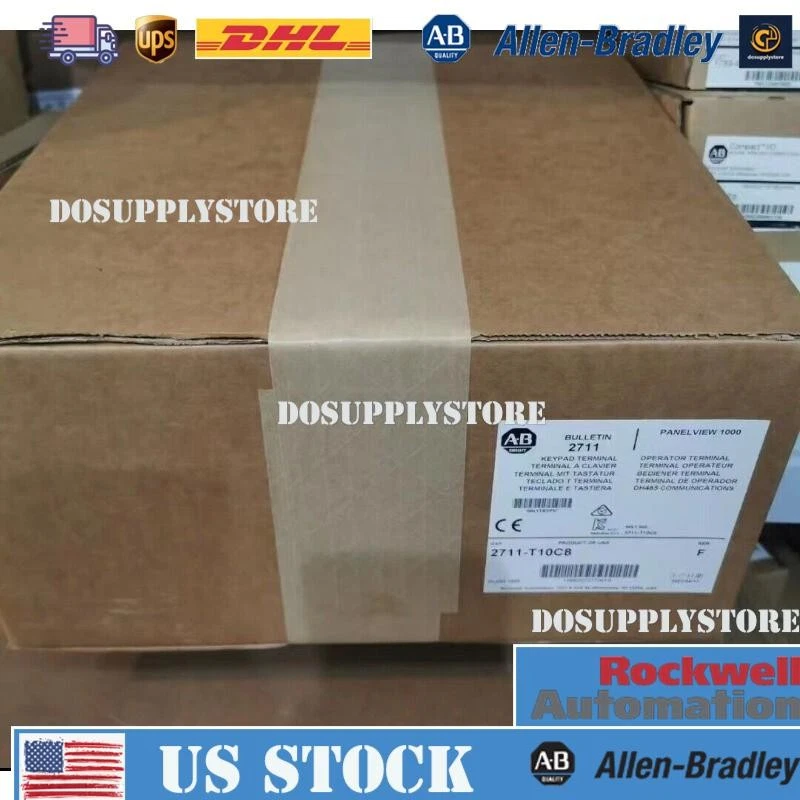 2711-T10C8 AB PanelView Standard Terminal 2711-T10C8 SPOT GOODS NEW - Image 1 of 1