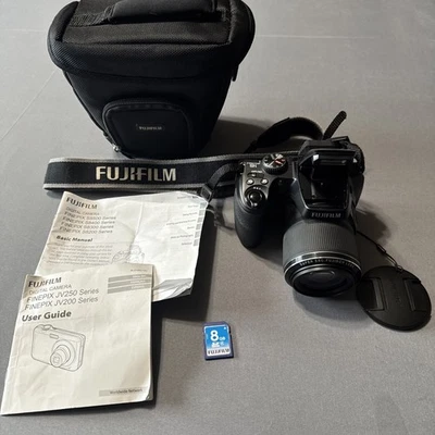 Fujifilm Finepix S 8200 16MP Digital Bridge Camera 40x Zoom AA Battery TESTED - Image 1 of 4
