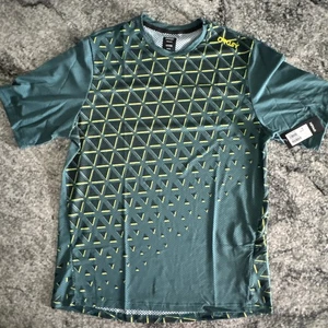 Oakley Flow 3/4 Jersey Men's T-Shirt, Hunter Green Large Single Pocket New #541 - Picture 1 of 12