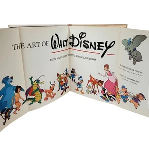The Art Of Walt Disney Vintage Book Christopher Finch Abrams 1st Edition 1973 - Foto 1 di 21