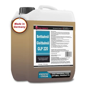 Gleitbahn Bettbahnöl Hochleistung Gleitbahnöl GLP 220 10 Liter demulgierend - Bild 1 von 7