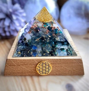 Orgonit Pyramide Loslassen (liebevolle Handarbeit) - Bild 1 von 6