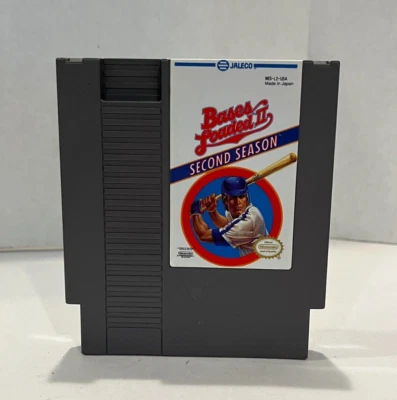 Bases Loaded II Second Season, NES Game Cartridge Only, Clean Tested - Image 1 of 4