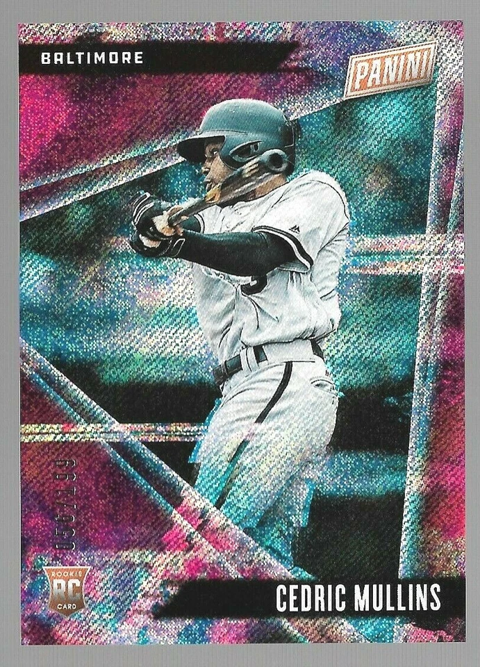 Cedric Mullins 2019 Panini Father's Day Baseball Rookie #52 /199 Orioles Insert - Image 1 of 1