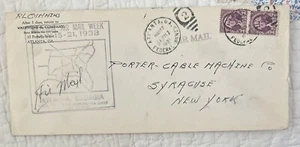 1938 Air Mail Cover – National Air Mail Week – Federal Annex Atlanta Georgia - Picture 1 of 6