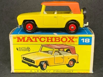 Matchbox MB18-E2: Field Car (MINT) with Type F Box - Image 1 of 4