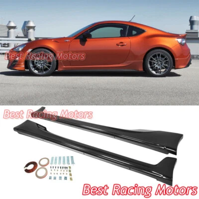 For 2012-2021 Scion FR-S / Subaru BRZ T Style Gen 1 Side Skirts (ABS) - Image 1 of 2