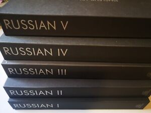 Pimsleur Approach Gold Edition Russian Levels 1-5 Total 80 CDs Full Bundle
