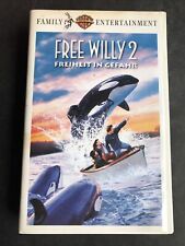 Free Willy 2 - Freiheit in Gefahr - VHS Video Kassette Zustand Gut @823