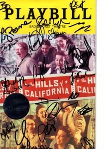 The Hills of California Signed Autographed Cast Opening Night Playbill - Picture 1 of 2