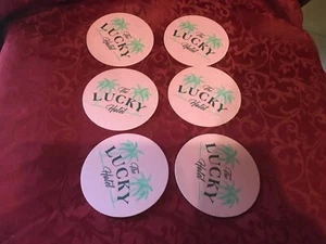 Collectable drink coasters x 6 ~ ‘The Lucky Hotel’ [J x 9] - Bild 1 von 2