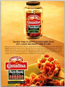 Anuncio impreso 1994 Dalla Casa Buitoni Contadina Pasta Listo Primavera Tomates Gruesos - Imagen 1 de 1